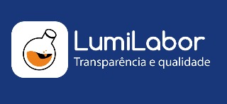 Logomarca de Lumilabor - Produtos para Laboratório