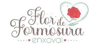 Logomarca de Flor de Formosura - Enxovais Personalizados
