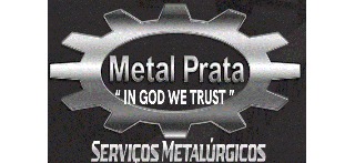 Logomarca de Metal Prata - Serviços Metalúrgicos
