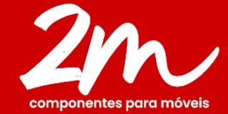 Logomarca de 2M - Componentes para Móveis