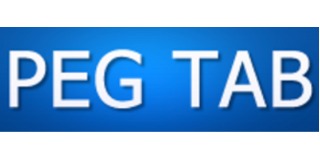Logomarca de Peg Tab - Termoformagem de Peças Plásticas