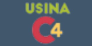 Logomarca de Usina C4 - Engenharia e Design