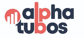 Logomarca de Alpha Tubos - Tubos de Papelão