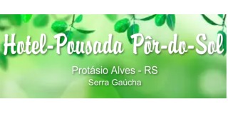Logomarca de Pousada por do Sol