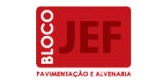 Logomarca de Bloco Jef - Blocos de Concreto