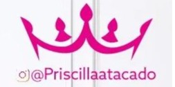 Logomarca de Priscila Atacado - Lingerie No Atacado