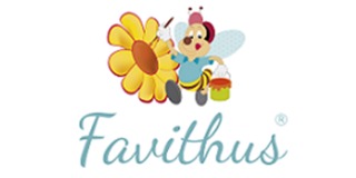 Logomarca de Favithus - Kits de Berço e Bolsas Maternidade