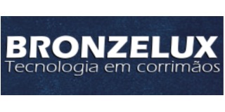 Logomarca de Bronze Lux I Tecnologia em Corrimãos