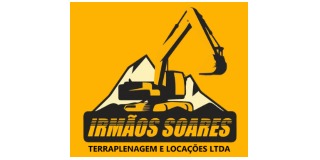 Logomarca de Irmãos Soares - Terraplenagem e Locações