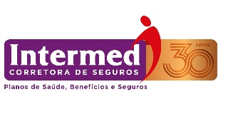 Logomarca de Intermed Seguros - Planos de Saúde e Telemedicina