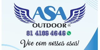 Logomarca de Asa Outdoor - Mídia Exterior Móvel