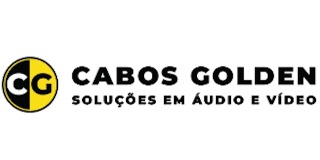 Logomarca de Cabos Golden Audio e Vídeo