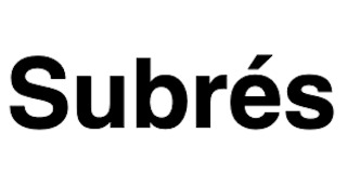 Logomarca de Subrés Comercial