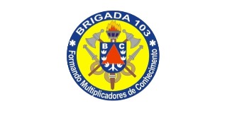 Logomarca de Brigada 103 - Formando Multiplicadores de Conhecimento
