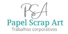 Logomarca de Papel Scrap Art - Trabalhos Corporativos