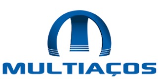 Logomarca de Multiaços - Aços Planos, Galvanizados, Perfis e Longarinas
