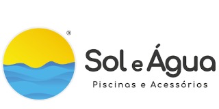 Logomarca de Sol e Água Piscinas e Acessórios