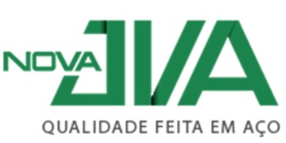 Logomarca de Nova Jva Indústria Metalúrgica - Qualidade Feita em Aço