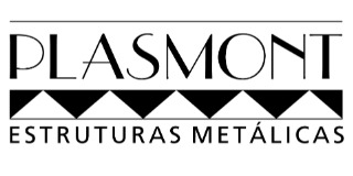 Logomarca de Plasmont Estruturas Metálicas e Serralheria