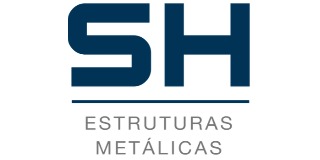 Logomarca de Sh Estruturas Metálicas