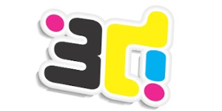 Logomarca de 3D Comunicação Visual & Impressão Digital