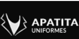 Logomarca de Apatita Uniformes Profissionais