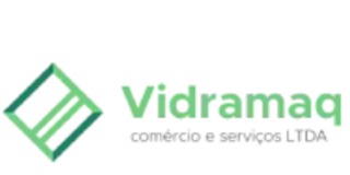 Logomarca de Vidramac com. Man. Equip. para Beneficiamento de Vidros
