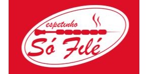 Logomarca de Espetinho Só Filé - Churrasco para Eventos