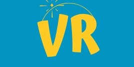 Logomarca de Vr Festas - Aluguel de Brinquedos para Eventos
