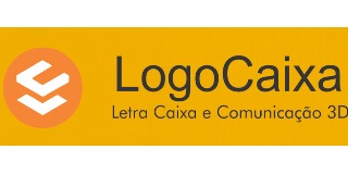 Logomarca de Logocaixa-Comunicação Visual 3D