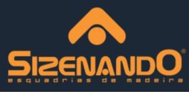 Logomarca de Sizenando - Esquadrias de Madeira