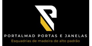 Logomarca de Portalmad - Portas e Janelas de Madeira