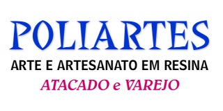 Logomarca de Poliartes - Arte e Artesanato em Resina