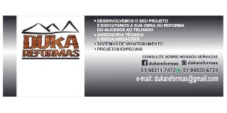 Logomarca de Duka Reformas - Reformas, Reparos e Manutenção Residencial