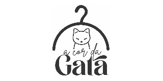 Logomarca de a Cor da Gata - Moda Feminina