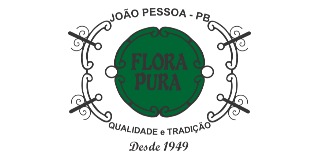 Logomarca de Flora Pura - João Pessoa